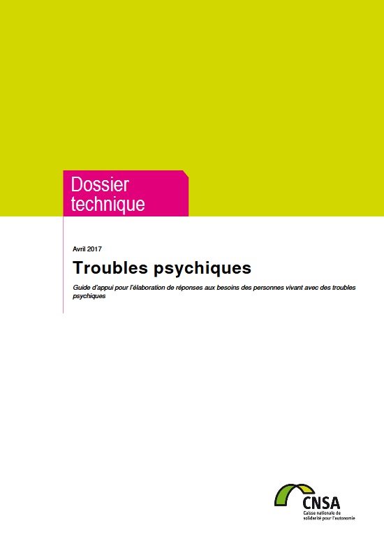 Troubles Psychiques. Guide D’appui Pour L’élaboration De Réponses Aux ...